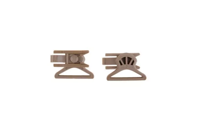 Goggle Swivel Clips (36mm) - tan