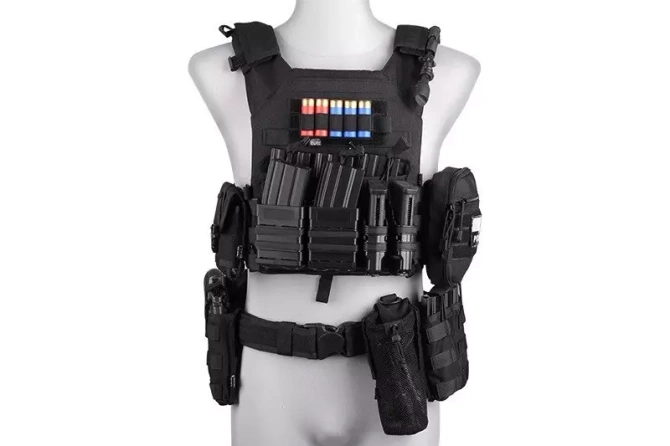 Kamizelka taktyczna Rush Plate Carrier - czarna