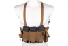 Minimalistyczna kamizelka typu Chest Rig Wosport VE-108 Coyote Brown