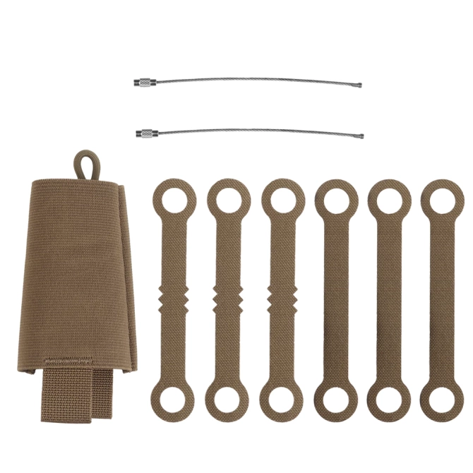 Wosport pouch for BP-131 glowstick Coyote Brown