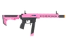 airsoft Specna Arms SA-FX02 FLEX™ HAL ETU Pink machine pistol with orange discharge device