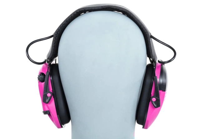 Wosport HD-21 active ear defenders Pink