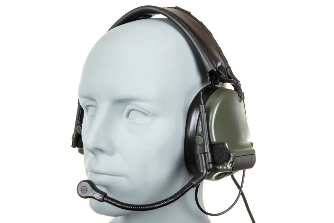 Aktywne ochronniki słuchu Wosport HD-14 Oliwkowe