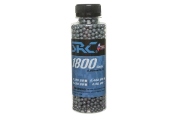SRC BBs 0.5g bottle 1800 pcs Grey