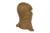 Light balaclava with face protector - Tan