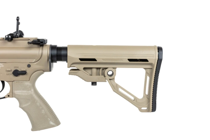 ICS Airsoft CXP-UK1 Captain FET Tan airsoft Carbine