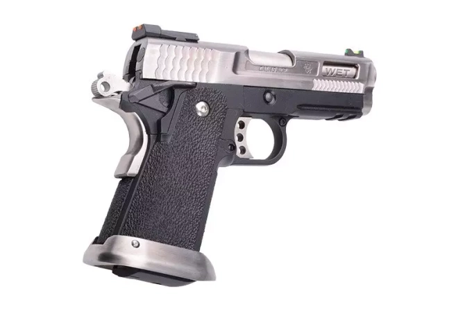 Colt Hi-Capa 3.8 Force Brontosaurus (srebrny) - WE