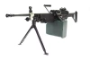 H.M.G. MK1 Machinegun replica - black