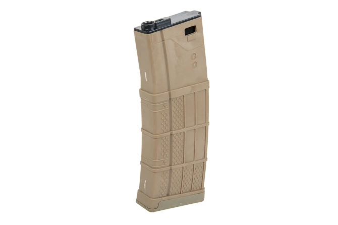 Polymer Mid-Cap magazine for 175 Tornado BBs for M4/M16 Tan replicas