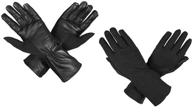 Rekawice taktyczne TM Tactical NOMEX czarne full glv_05_blk