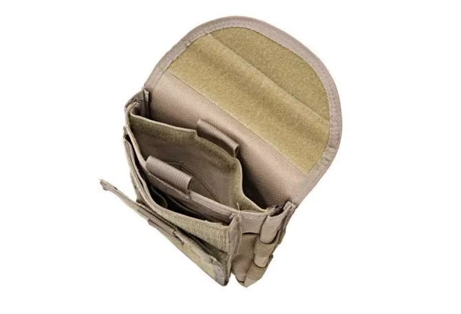 Panel administracyjny z mapnikiem - piaskowy