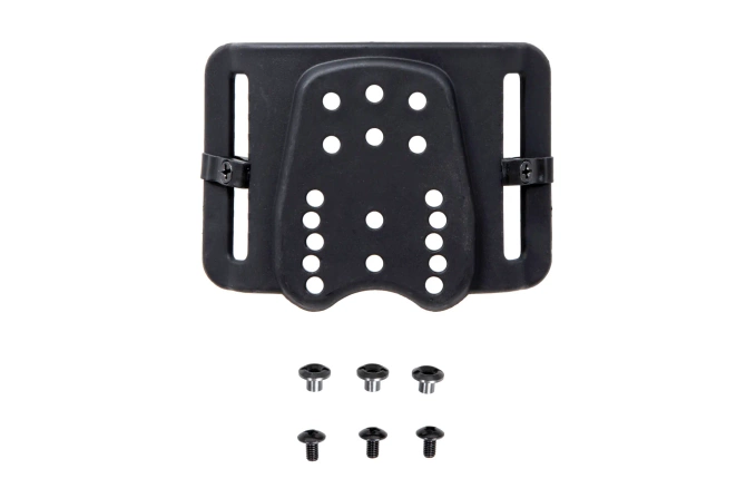 Kydex holster for Glock Primal Gear replicas Black