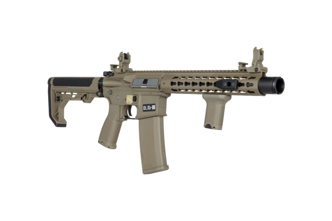 SA-E07 EDGE™ Light Ops Stock HAL2 ™ Full Tan Carbine Replica