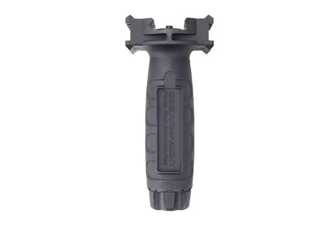 Tactical grip with two RIS rails - BLK