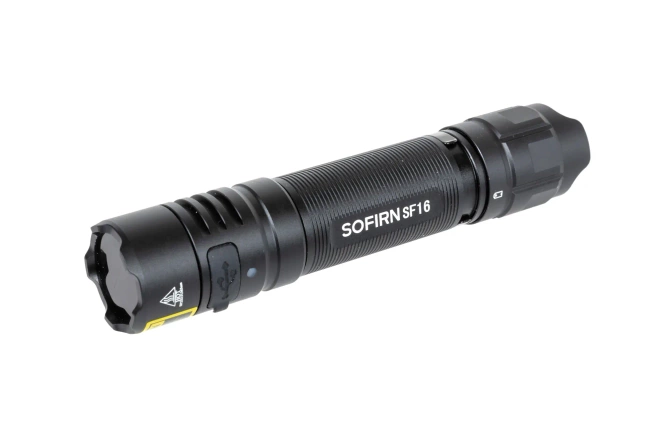 Sofirn SF16UV UV torch with rechargeable battery Black