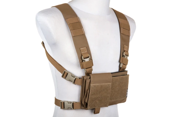 Kamizelka typu Chest Rig Ape Force Gear MK3 Basic Coyote Brown
