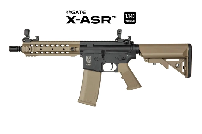 Specna Arms SA-F01 FLEX™ GATE X-ASR 1.14 J Half Tan airsoft Carbine
