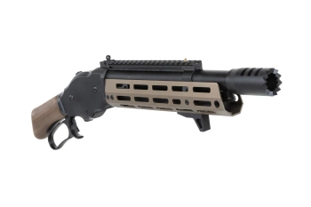 airsoft Lever Action Golden Eagle AT8701 Flat Dark Earth shotgun