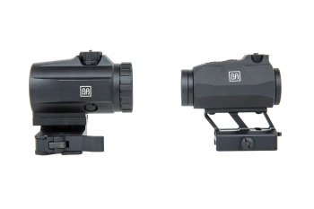 Zestaw kolimator i magnifier Specna Arms EDGE™ HD Czarny