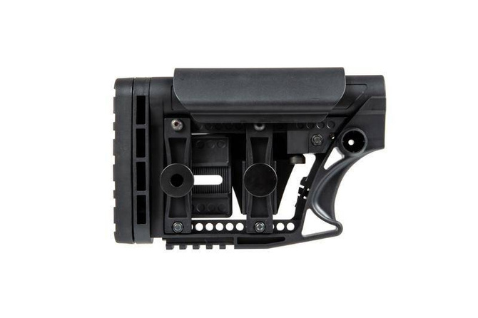 Adjustable stock for M4/M16 type replicas - black