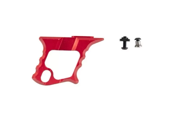 Aluminiowy kątowy chwyt przedni M-LOK/KEYMOD - czerwony