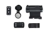 JJ Airsoft M5 red dot sight with 3 mounts Black