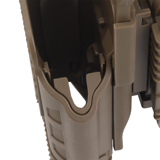 Wosport universal holster for pistols with X300A flashlight GB-81 Tan