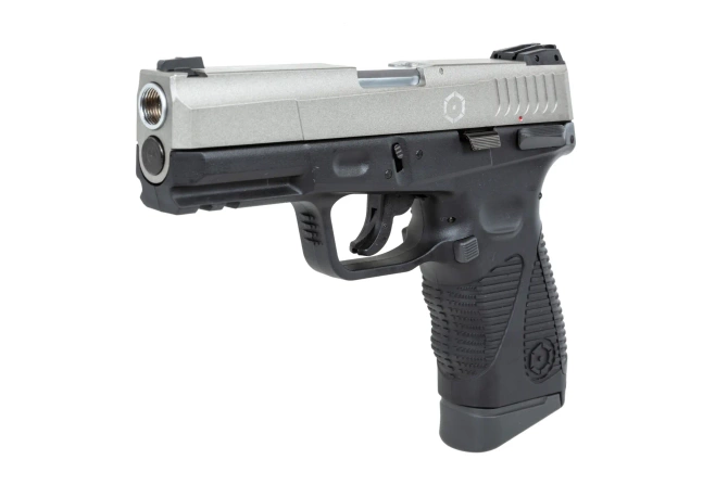 airsoft Cybergun 24/7 G2 CO2 pistol Black and silver