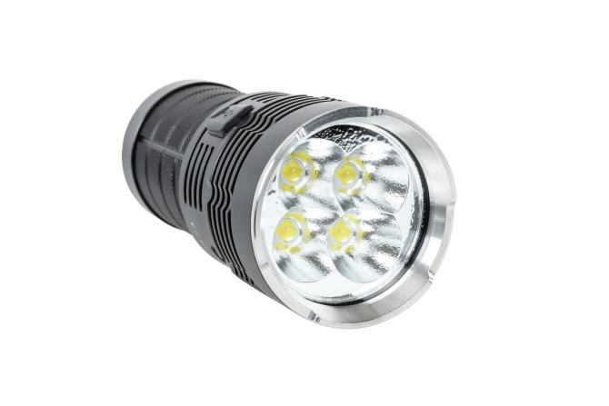 Latarka Sofirn Q8 Pro z akumulatorami Czarna