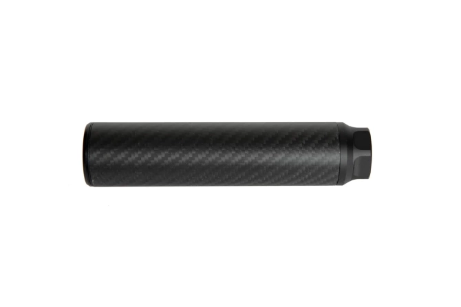 Lekki carbonowy tłumik dźwięku do replik SRS -175mm