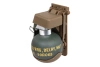 M67 fragmentation grenade dummy with Tan loader