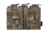 Triple Open Top Pouch for M4/M16 + Pistol Magazines - Multicam