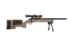 SA-S02 CORE™ Sniper Rifle Replica with Scope and Bipod - Tan