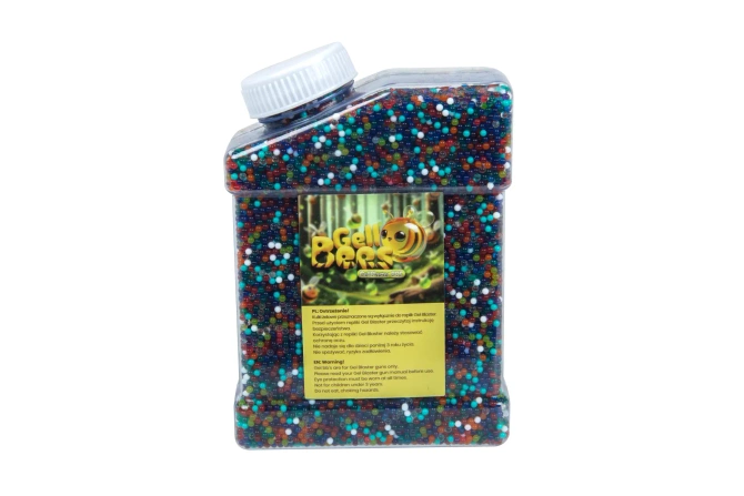 Kulki gelblaster GelBees kolorowe - butelka duża