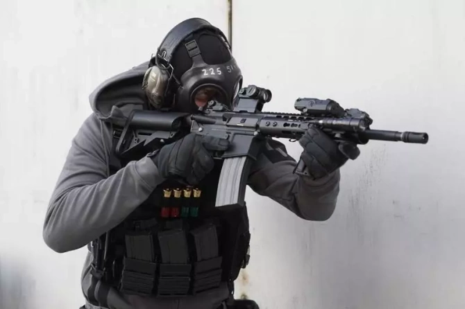 Kamizelka taktyczna Rush Plate Carrier - tan