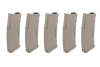 Mid-Cap 130/ 30 rounds Arcturus EMM M4/M16 Variable-Cap Magazine for M4/M16 Flat Dark Earth replicas (5 pack)