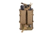Double Universal Open II Magazine Pouch - Tan