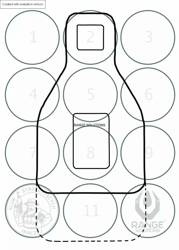 FBI KSI Shooting Targets - 500 pcs
