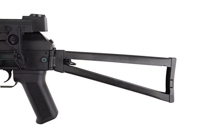 Replika pistoletu maszynowego PP-19 Bizon z tłumikiem i kolimatorem