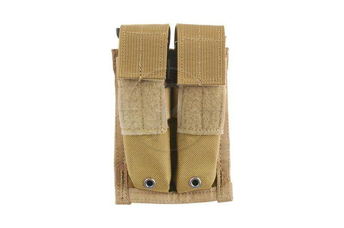 Podwójna ładownica na magazynki typu 9mm MOLLE - Coyote Brown - FLYYE INDUSTRIES