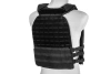 MOLLE/Laser-Cut Plate Carrier Tactical Vest - Black