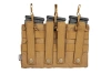Triple carbine magazine pouch Open Koga - Coyote Brown