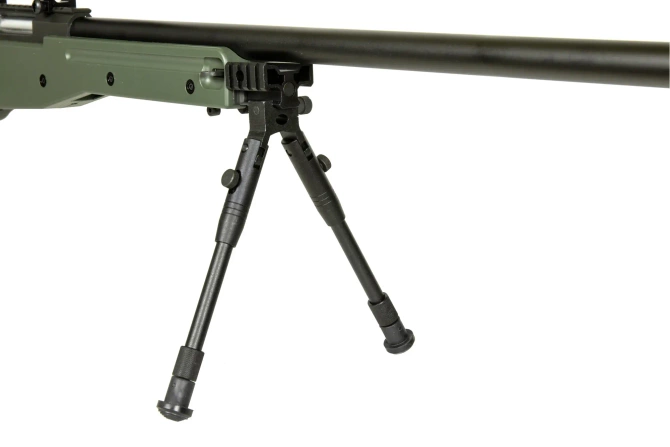 Warrior I sniper rifle replica (with scope and bipod) - olive