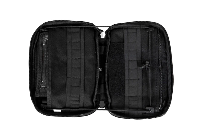 Large Administration Pouch with a Map Holder - Black