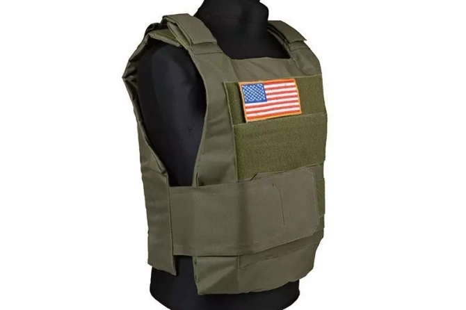 Personal Body Armor tactical vest - olive green