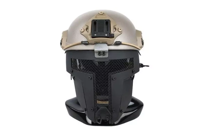 SPT Face Shield for FAST Helmets - Black