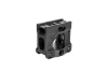 High Profile Mount for T1/T2 Red Dot Sights w/ Rear Sight - Black
