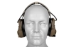 HD-17 Gen 6 tactical active headphones - Brown