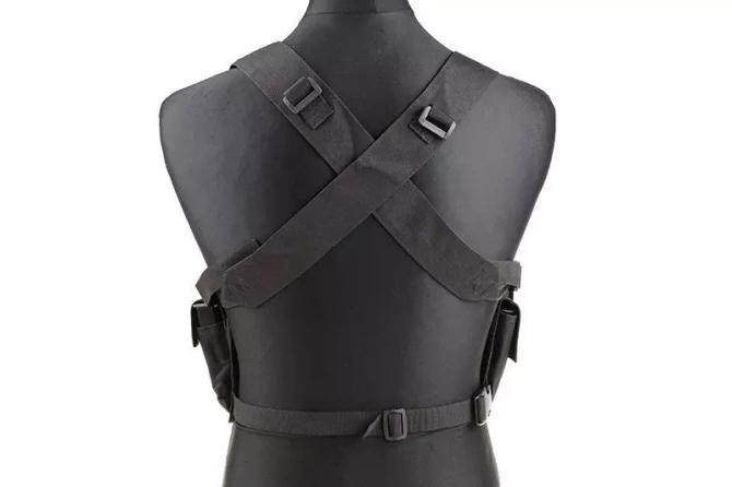 Chest Rig type tactical vest - black