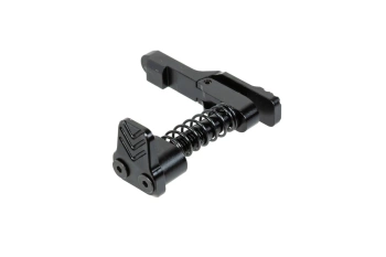 Aluminium Maxx Model Advanced type A magazine release for MTW M4 replicas Black